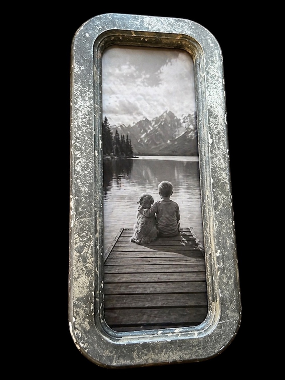 Antiqued Decorative Wall Frame